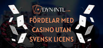 Casino utan svensk licens Allt du behöver veta om spel utan begränsningar